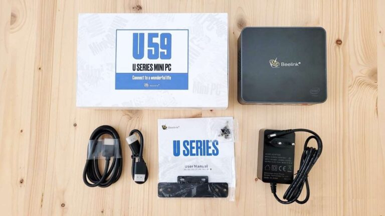 Test Beelink U59 Pro Mini PC