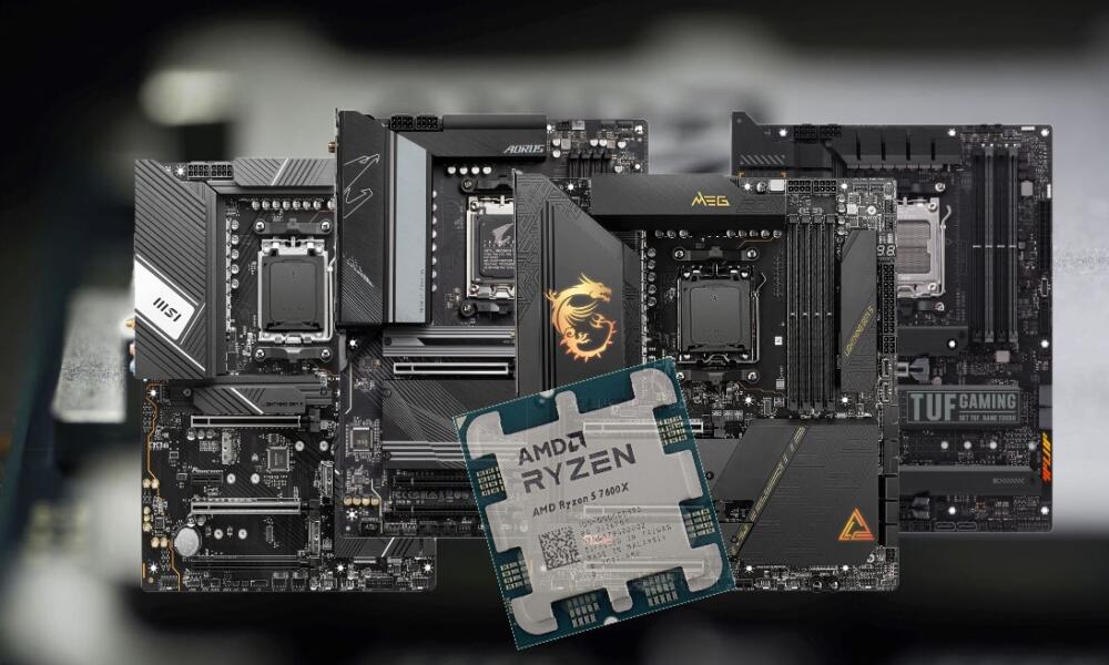 4 meilleures cartes mères pour AMD Ryzen 5 7600X