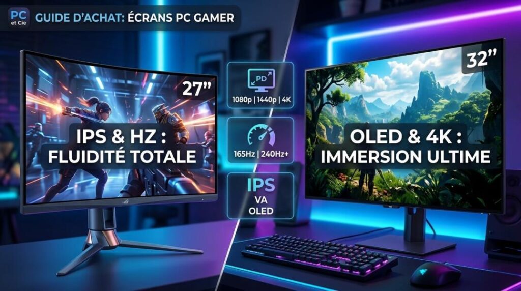 Écran PC Gamer : Quel Moniteur Choisir pour Jouer ?