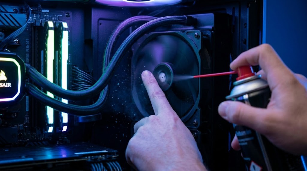 Mon PC Chauffe et Fait du Bruit : Comment le Nettoyer ?-poussière