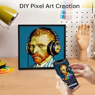 L’écran de pixel art connecté-Divoom Pixoo-64-2