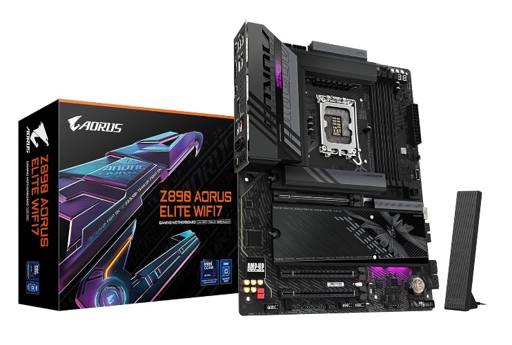 Top 5 Cartes Mères Z890-Gigabyte Z890 AORUS Elite WIFI7