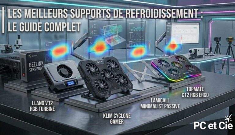 Comparatif des meilleurs supports de refroidissement pour PC portable Llano, KLIM et TopMate - Guide PC et Cie