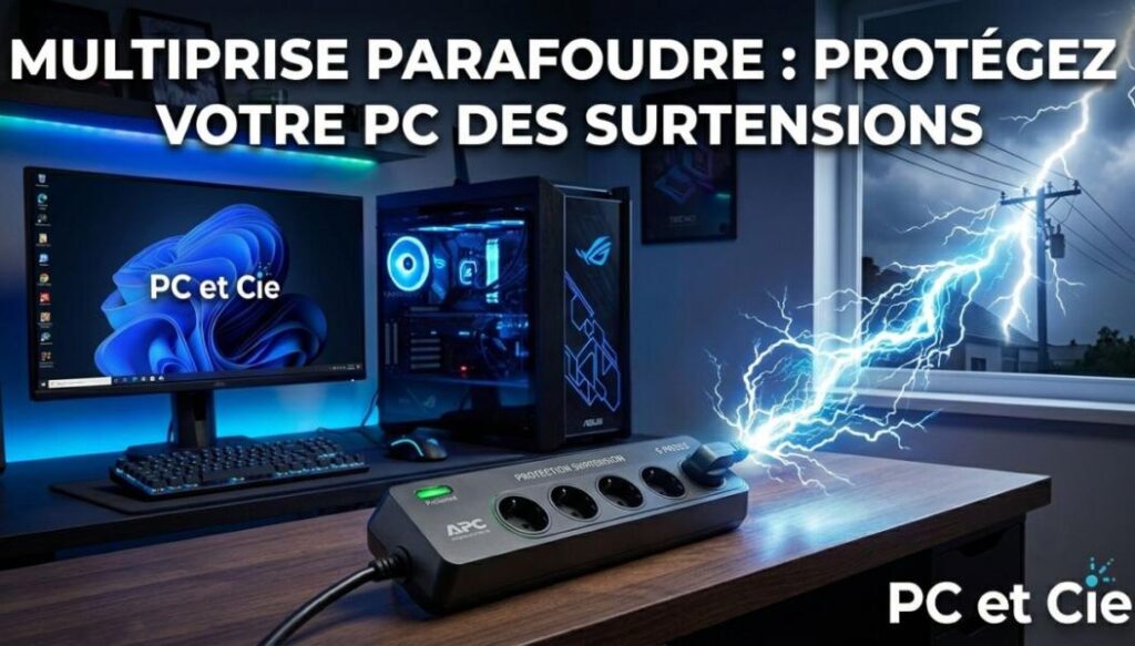 Multiprise parafoudre : protégez votre PC
