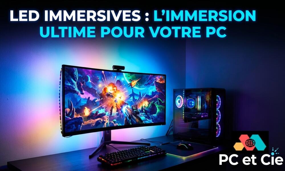 LED immersives : l'immersion ultime pour votre PC