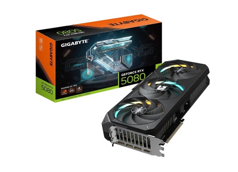 Gigabyte GeForce RTX 5080 Gaming OC-4 Meilleures Cartes Graphiques RTX 5080
